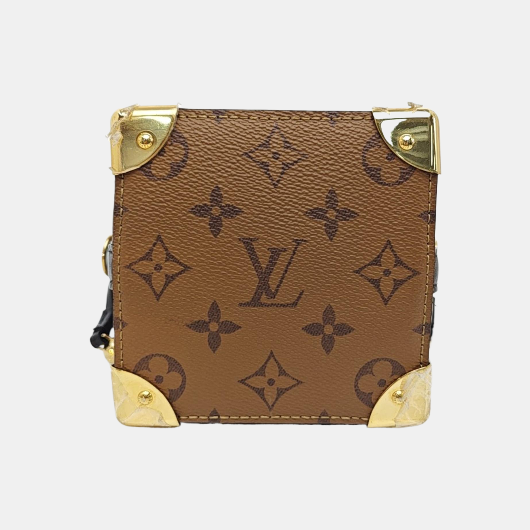 NOÉ PURSE LV CHARMS Monogram Coated Canvas Brown