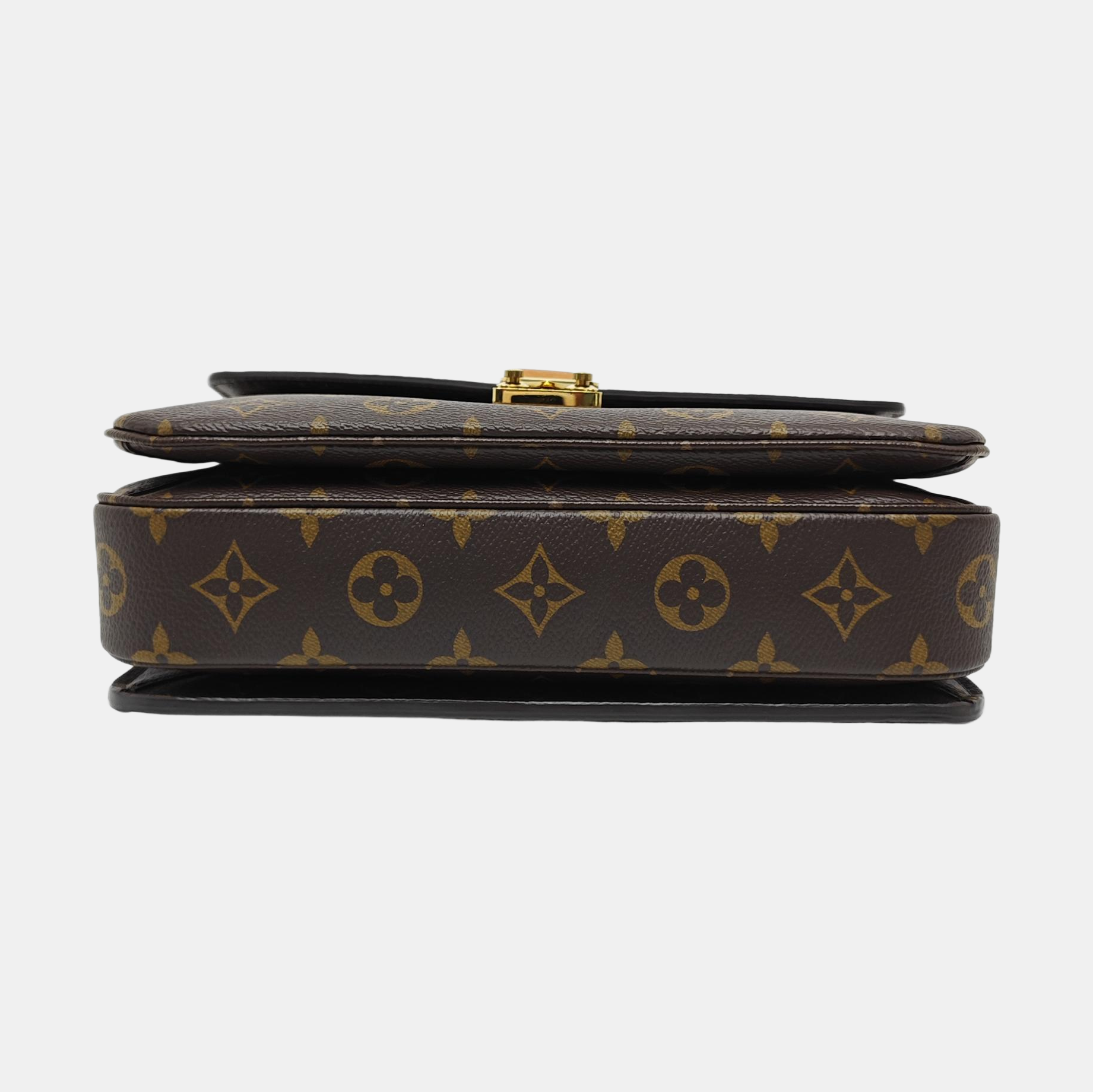 MÉTIS MM Monogram Coated Canvas Brown