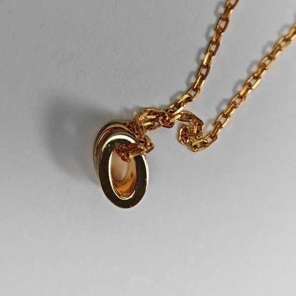 Pop H Metal Gold Necklace