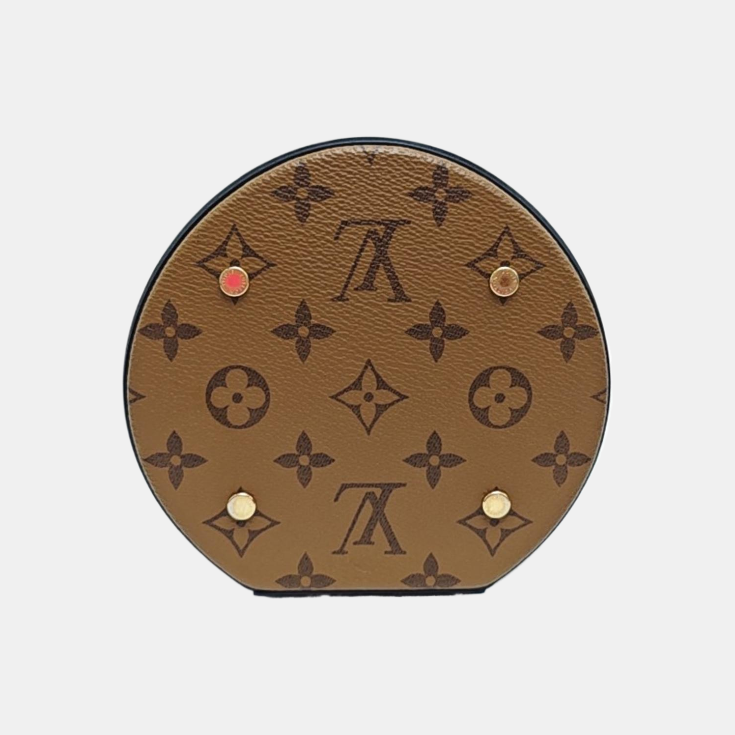 CANNES PM Monogram Coated Canvas Brown