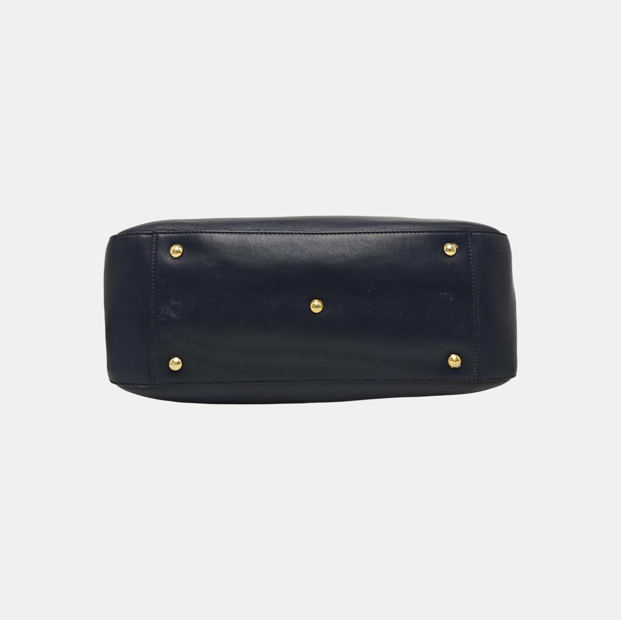 FF Tote Medium Calfskin Blue