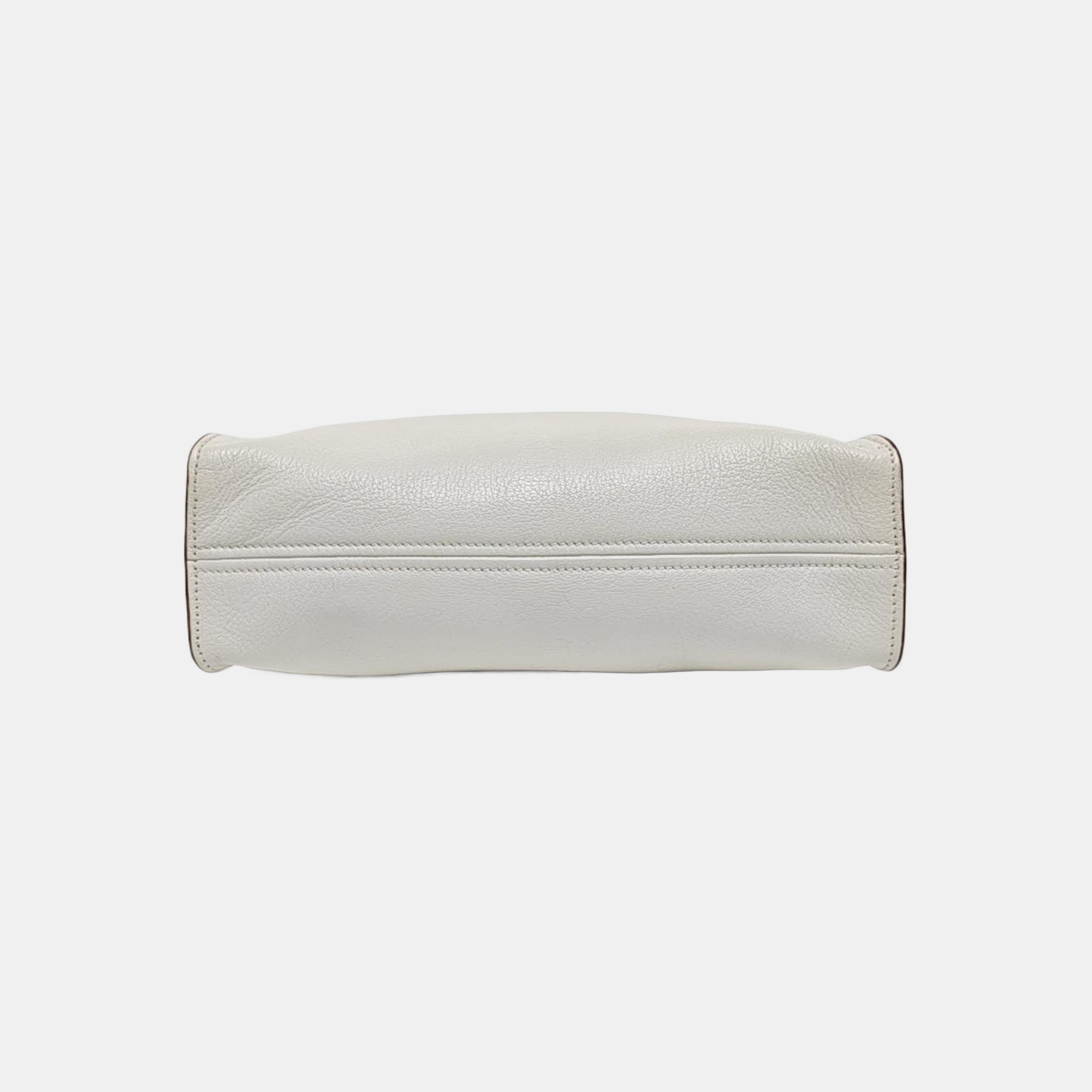 Calfskin Tote Bag White