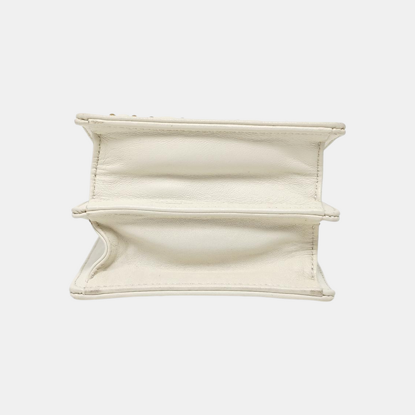 Diorama Cannage Calfskin White