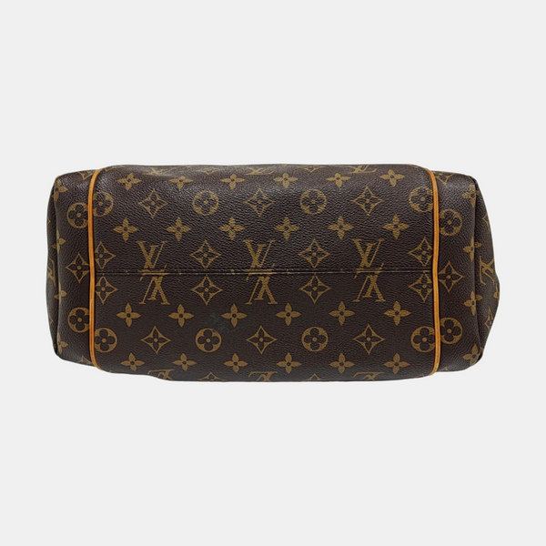 TOTALLY MM Monogram Coated Canvas Brown