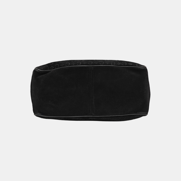Suede Tote Bag Black