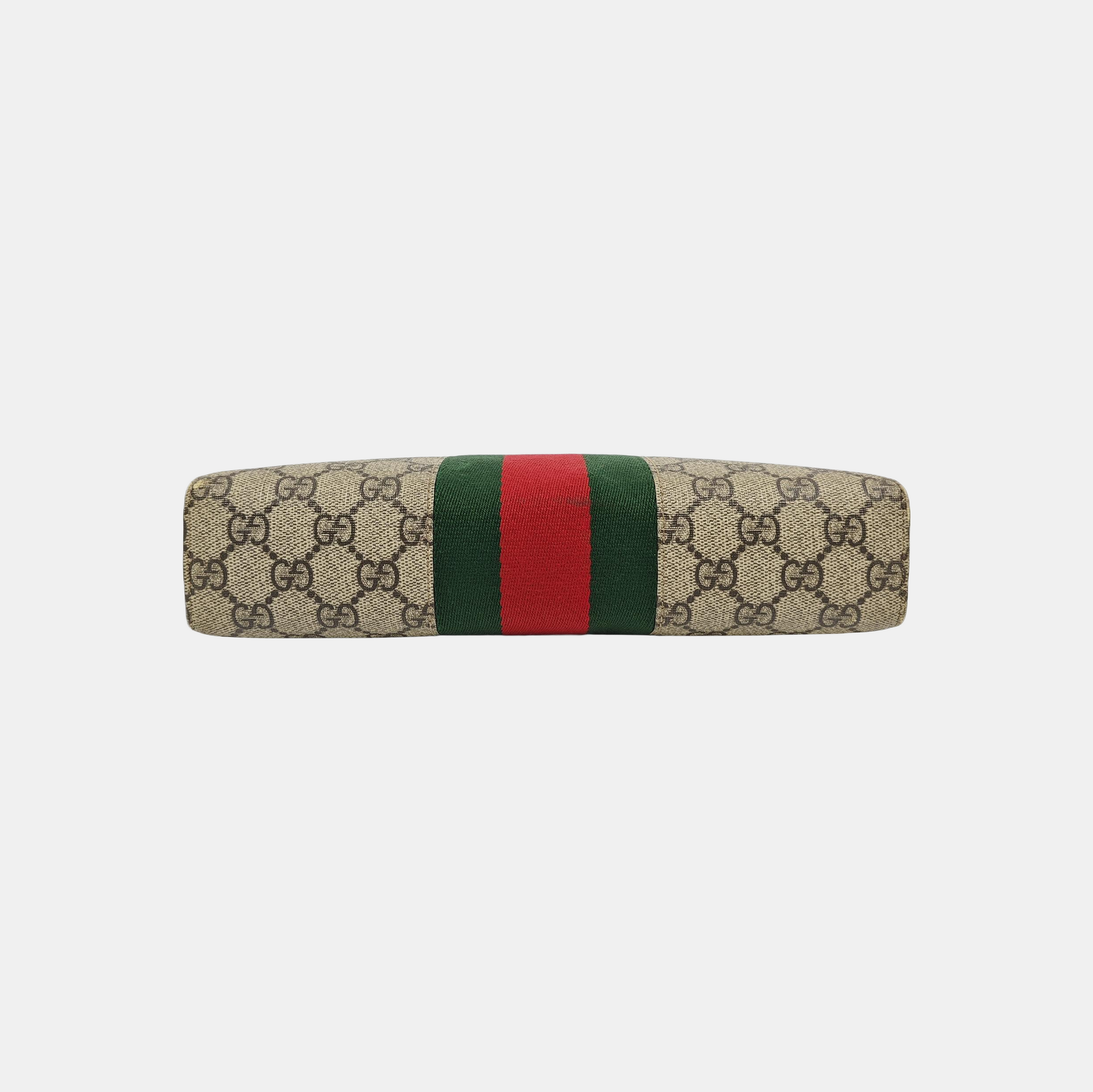 GG Supreme Monogram Coated Canvas Black