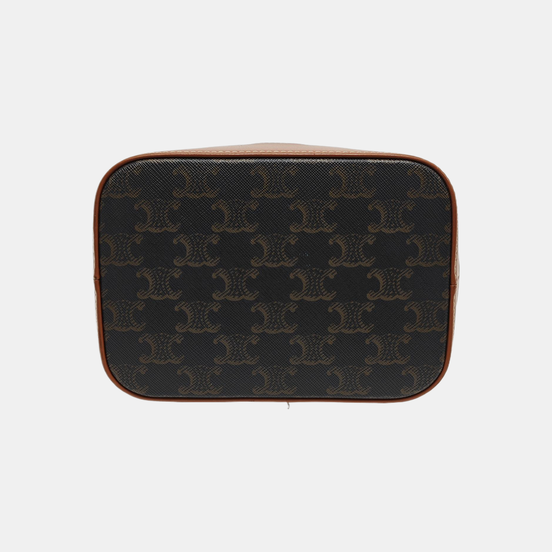TRIOMPHE CANVAS Small Coated Canvas Brown