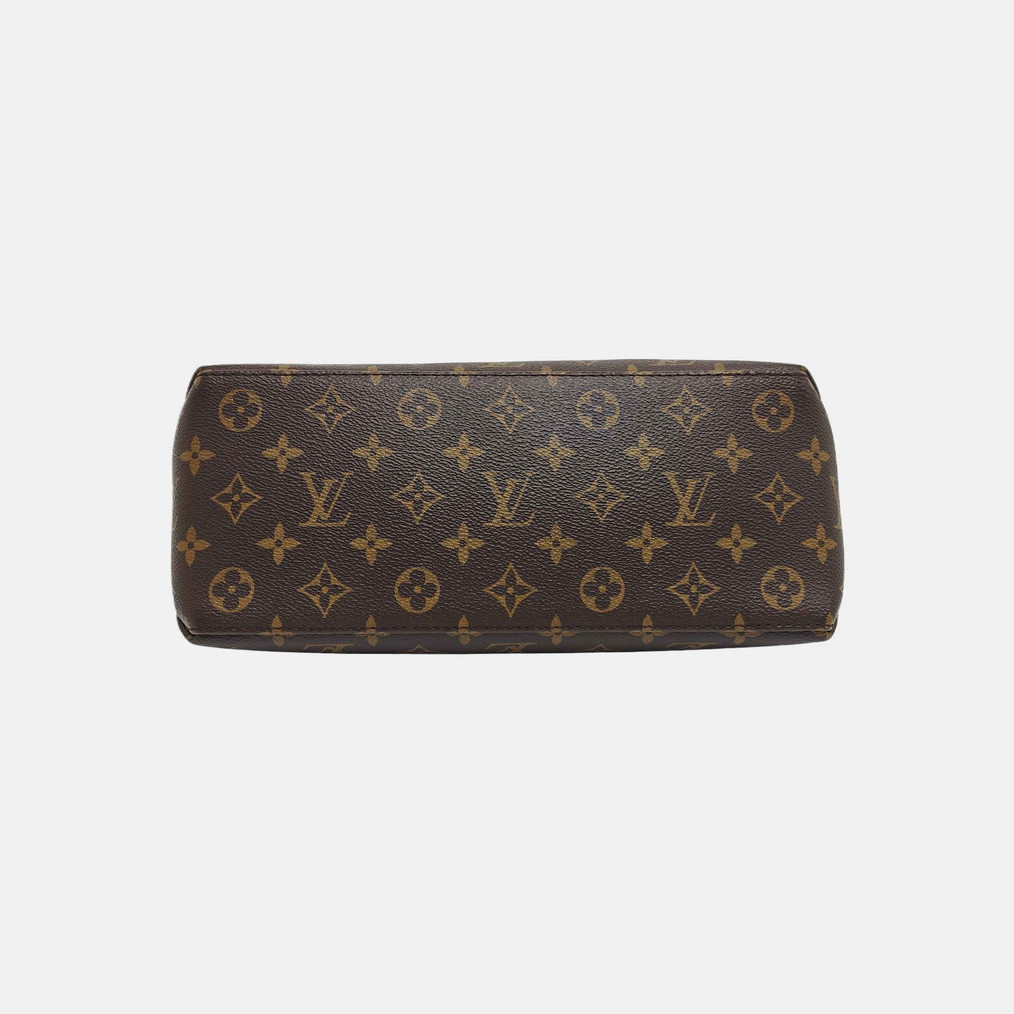 PALAIS PM Monogram Coated Canvas Brown