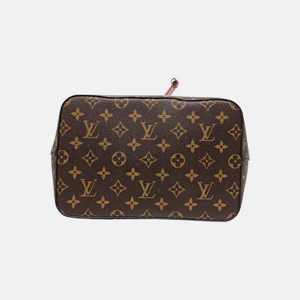 NÉONOÉ MM Monogram Coated Canvas Brown