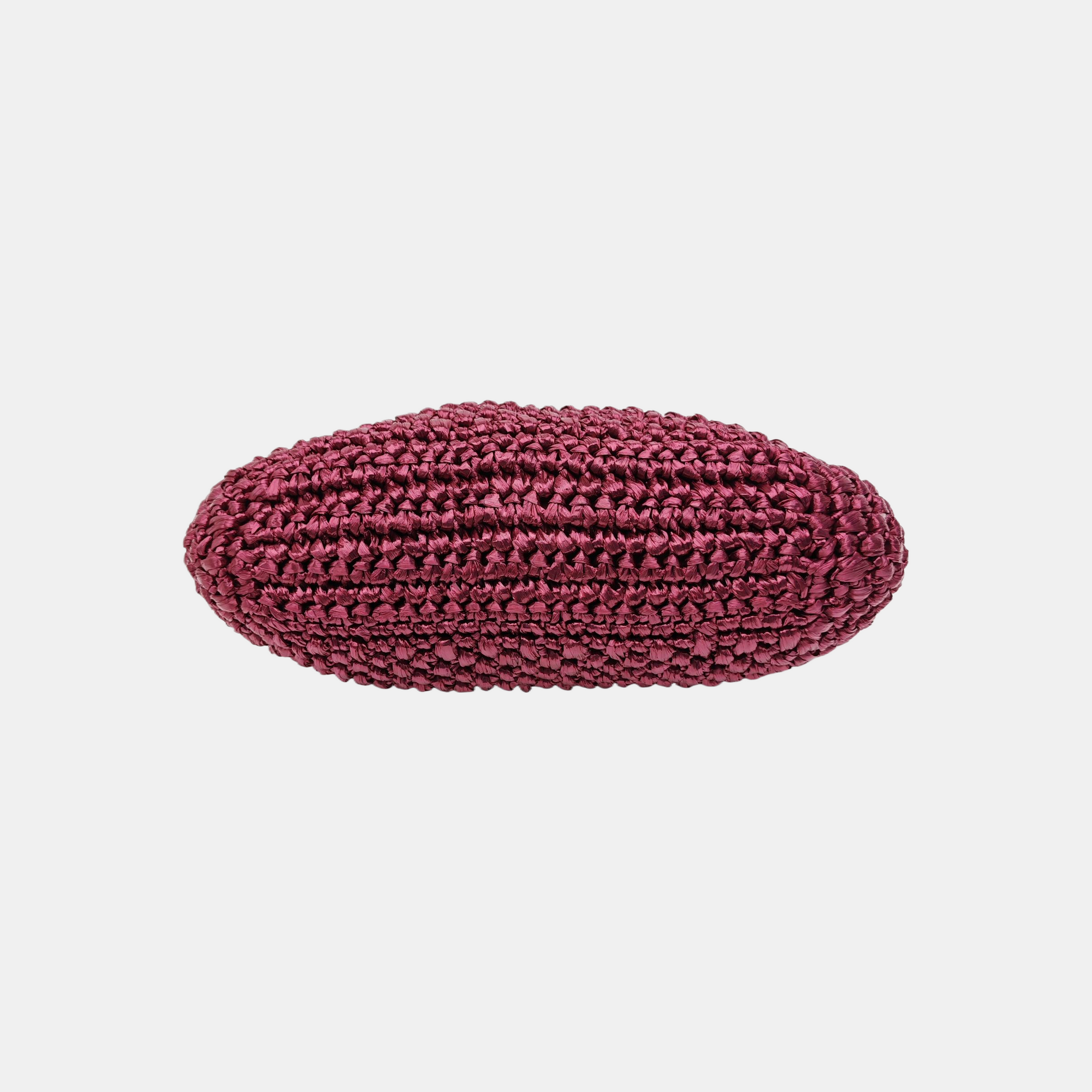 Straw Shoulder Bag Pink