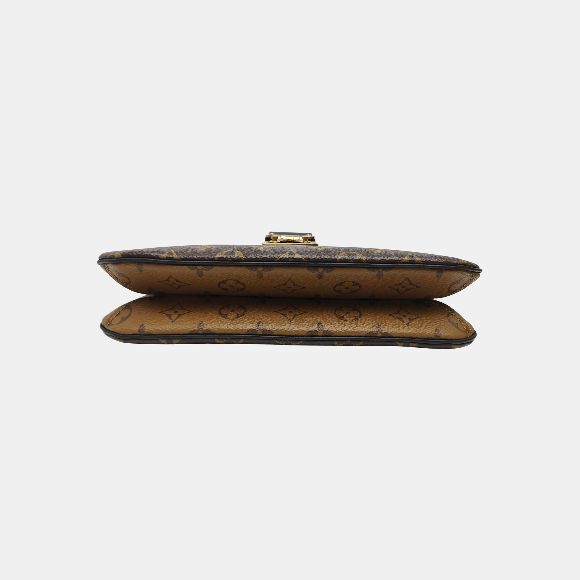 TWINNY Monogram Coated Canvas Brown