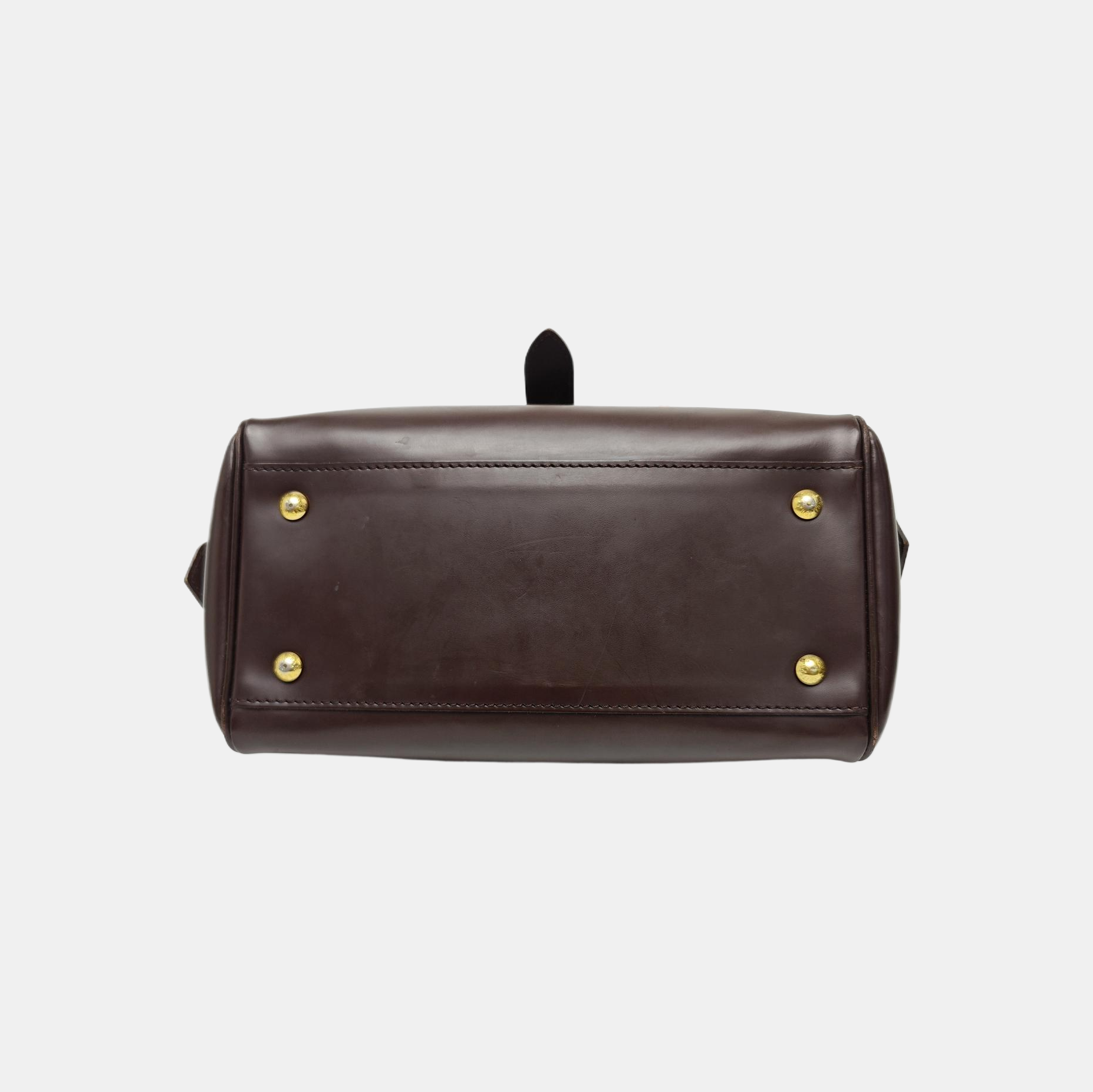 KNIGHTSBRIDGE Damier Ebene Coated Canvas Brown