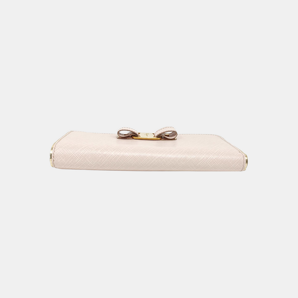 Vara Calfskin Pink Wallet
