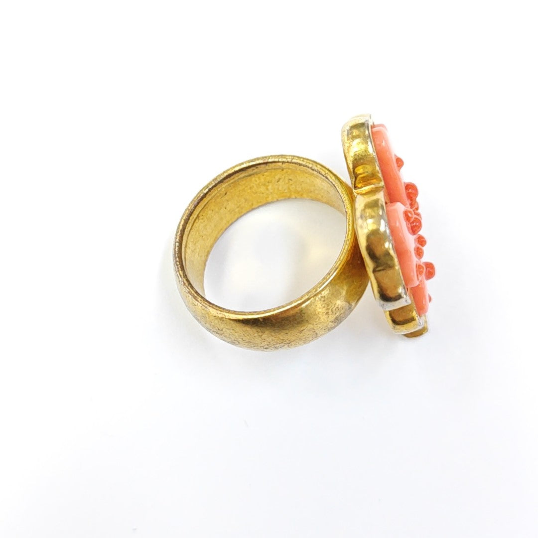 Metal Gold Ring EU 53