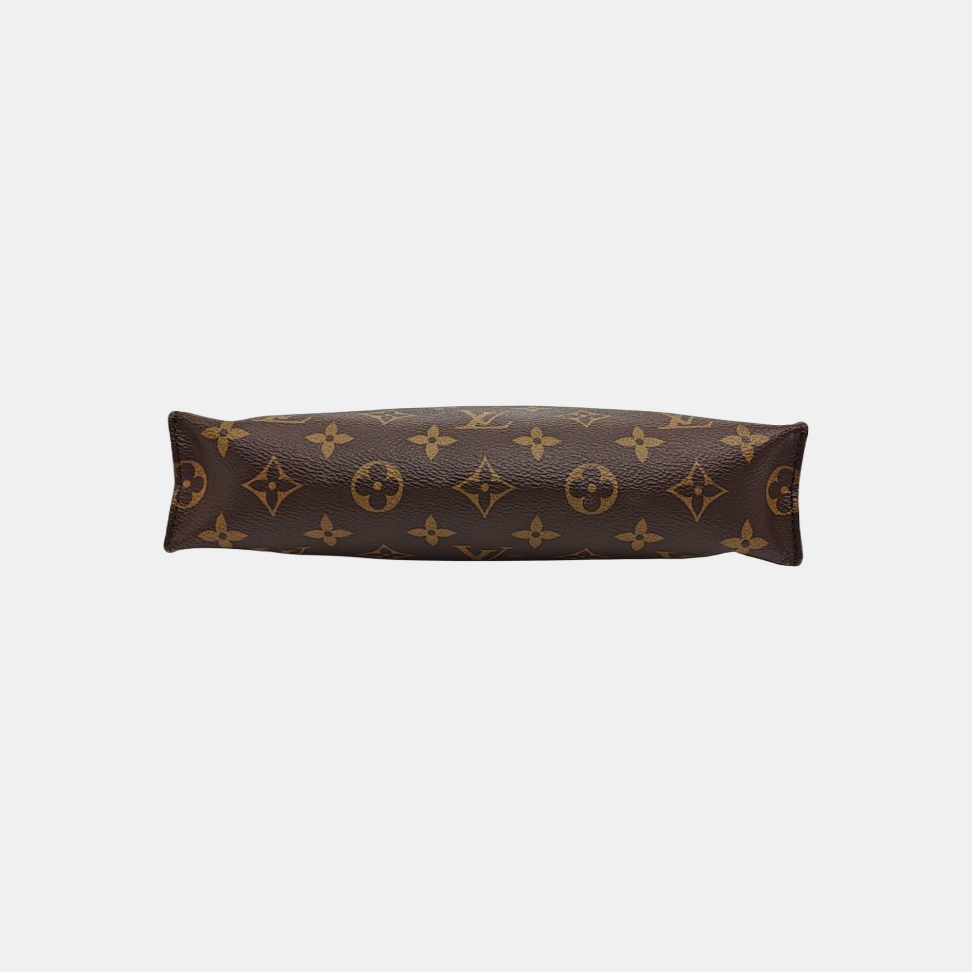 TOILET POCKET 26 Monogram Coated Canvas Brown