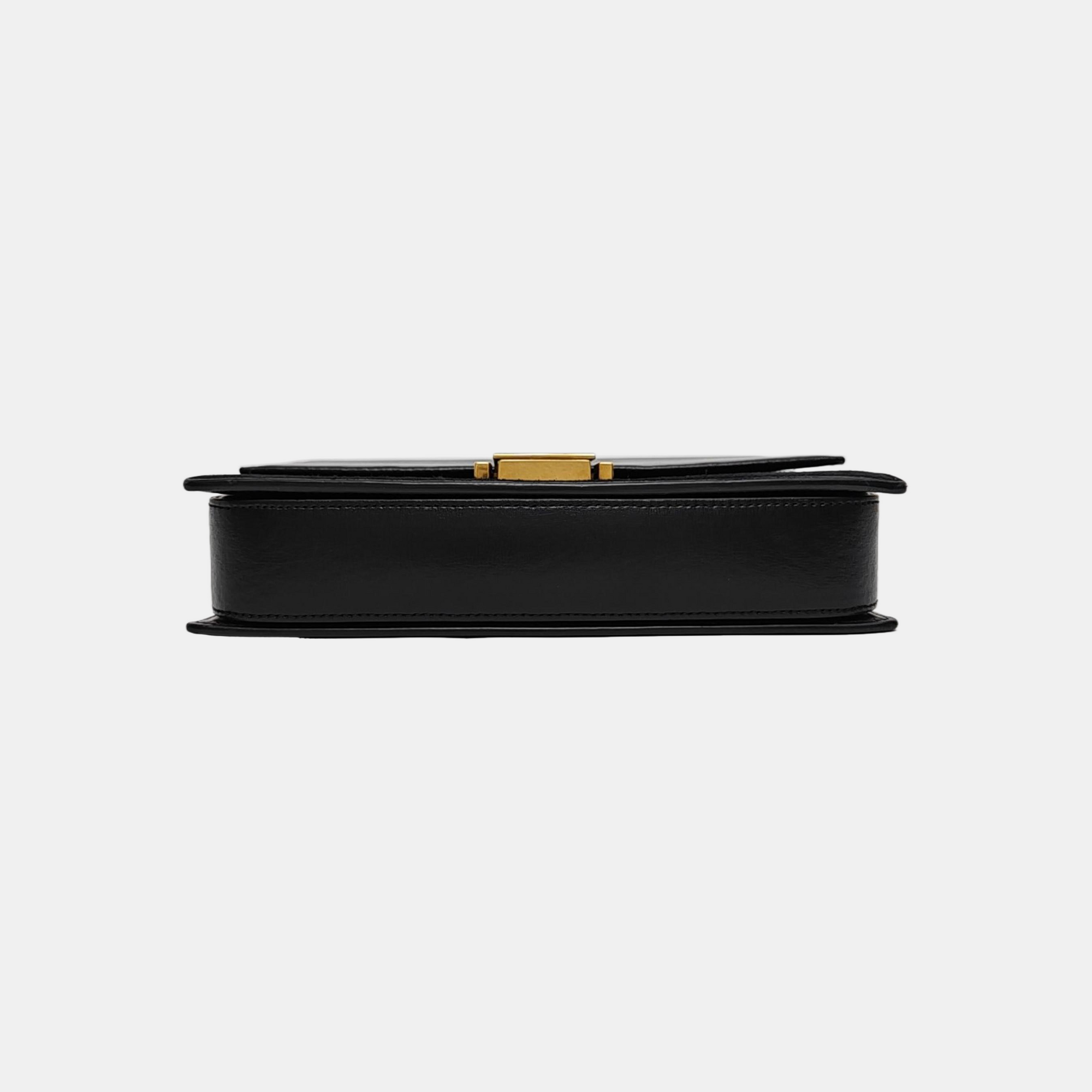BELLECHASSE Medium Calfskin Black
