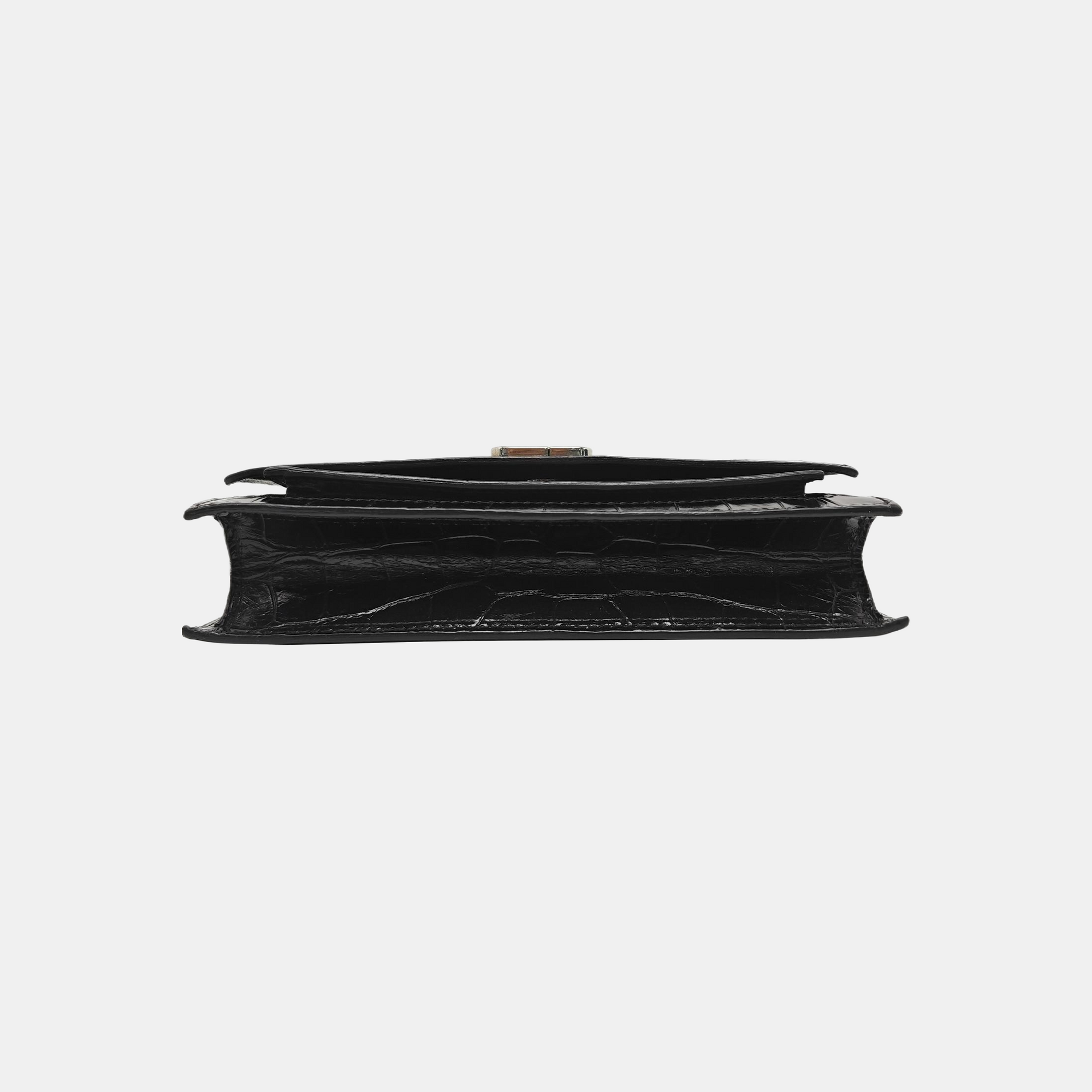 Sharp Calfskin Black