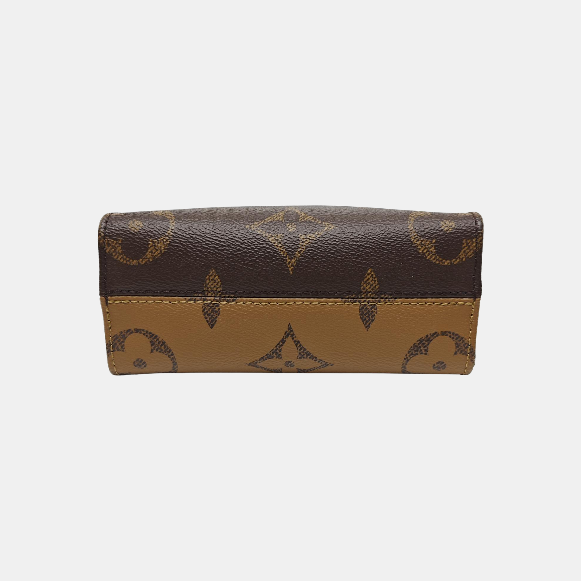ONTHEGO BB Monogram Coated Canvas Brown