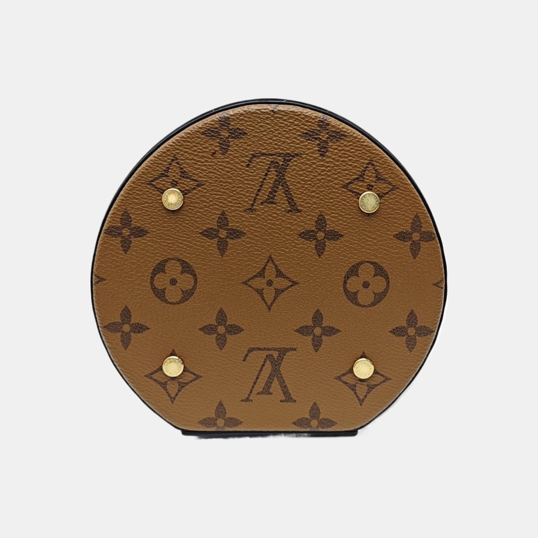 CANNES PM Monogram Coated Canvas Brown