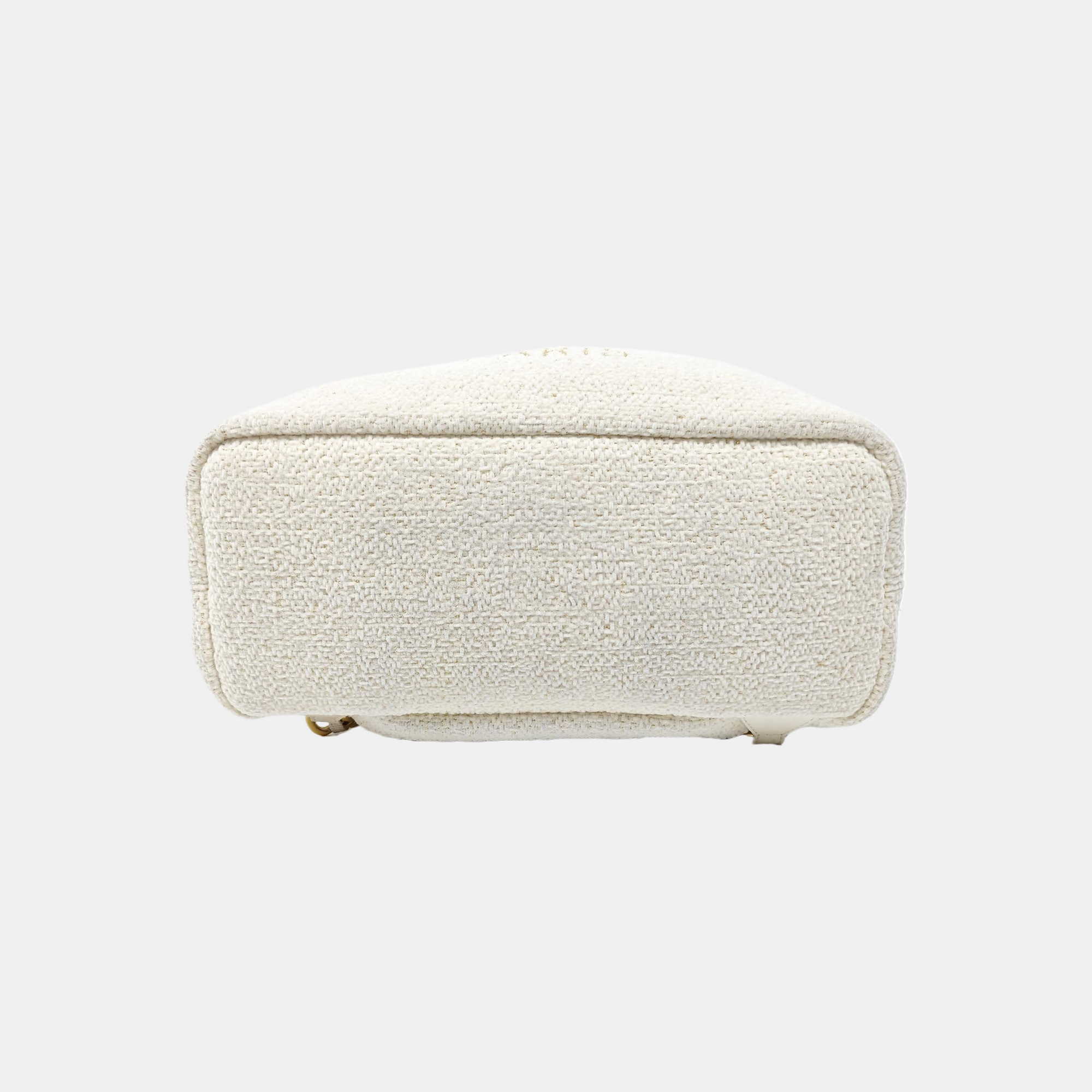 DEAUVILLE Small Fabric White