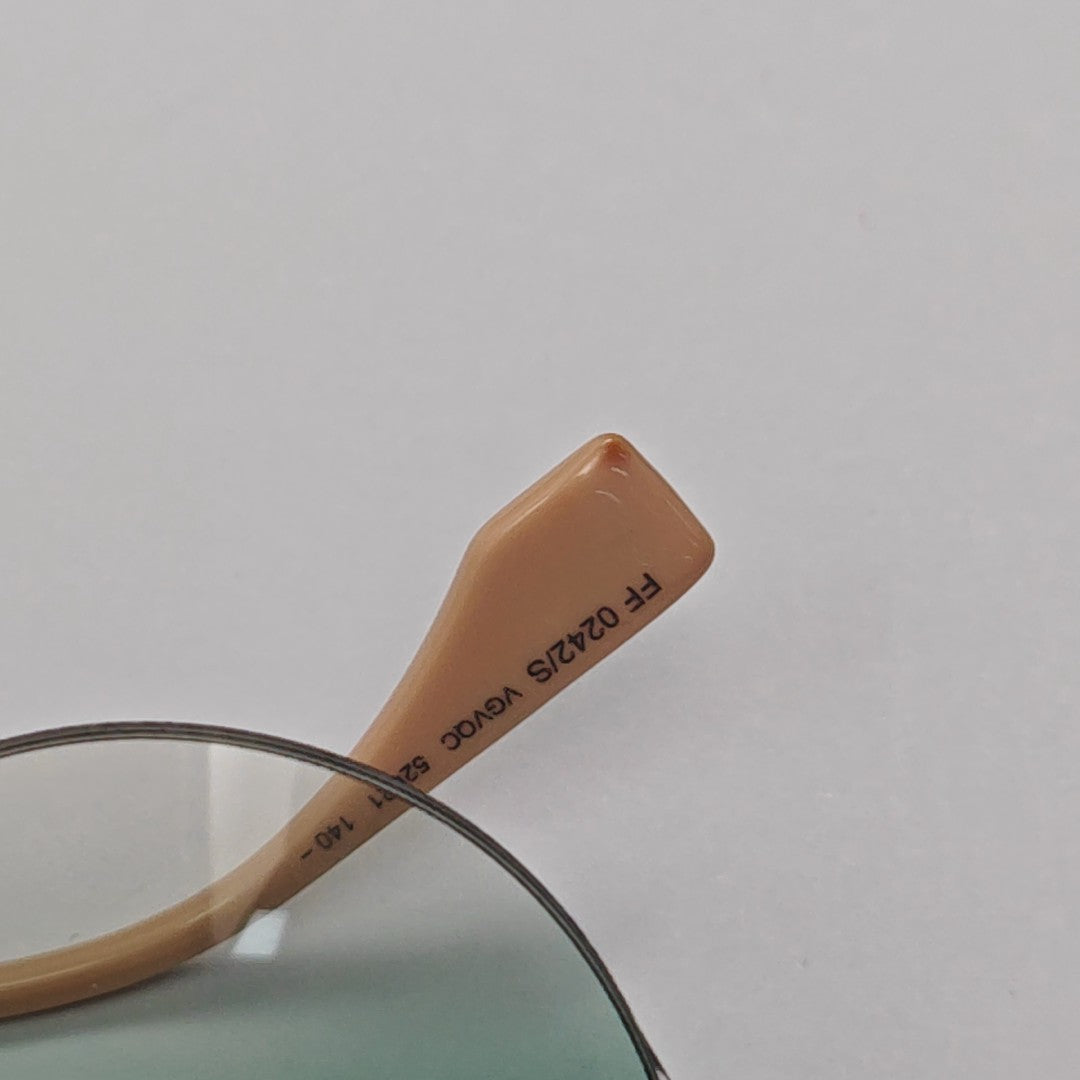 Metal Sunglasses Green