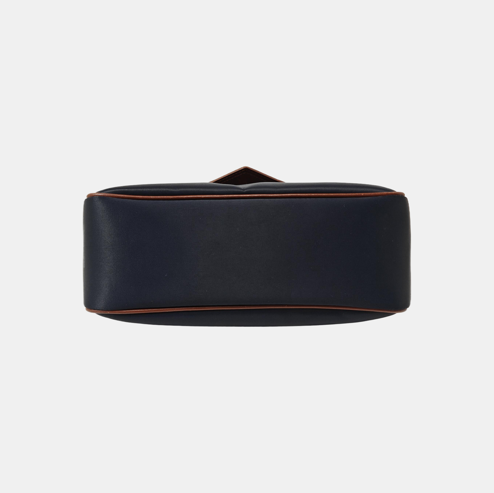 Nylon Shoulder Bag Blue