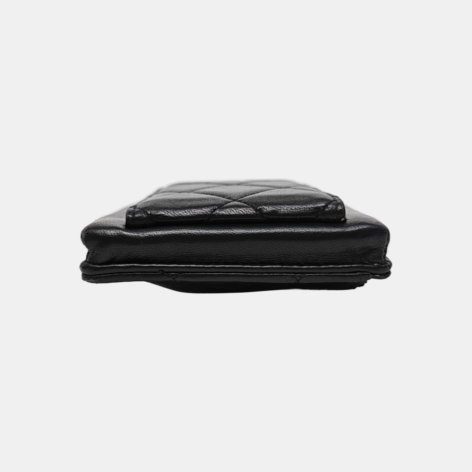 Quilted Lambskin Black
