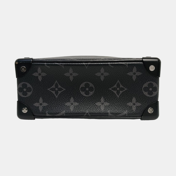 SOFT TRUNK Mini Monogram Coated Canvas Black