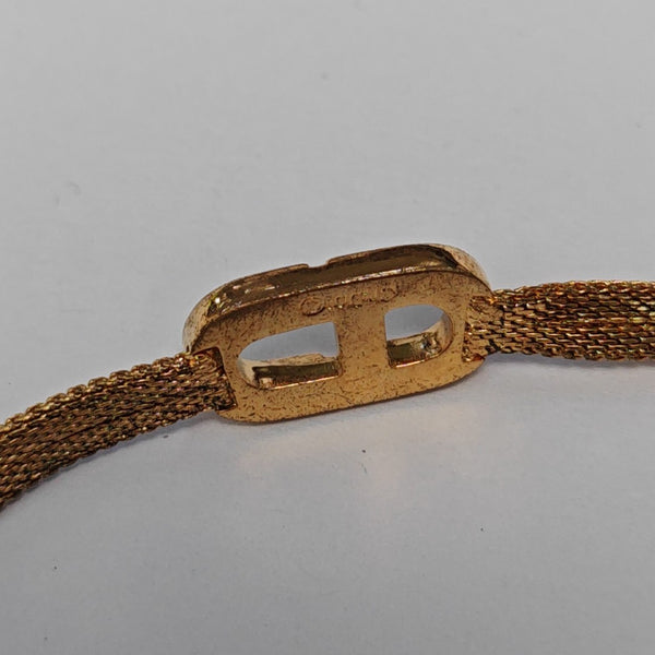 Petit CD Metal Gold Necklace