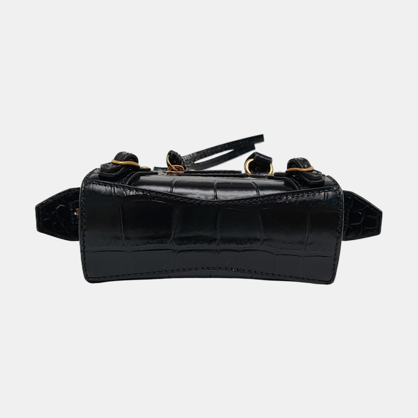 Authenticated pre-owned  Neo Classic Nano Calfskin Black - Shoulder Bag at Looply