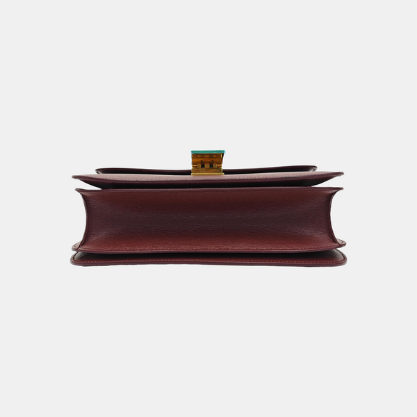 CLASSIC BOX Medium Calfskin Red