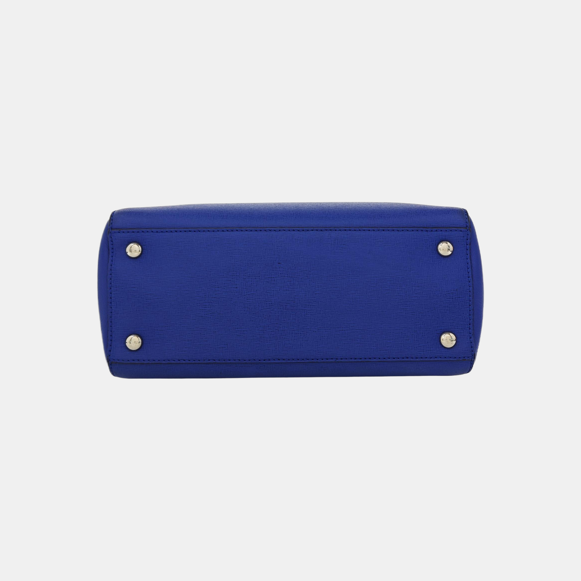 2 Jours Small Calfskin Blue