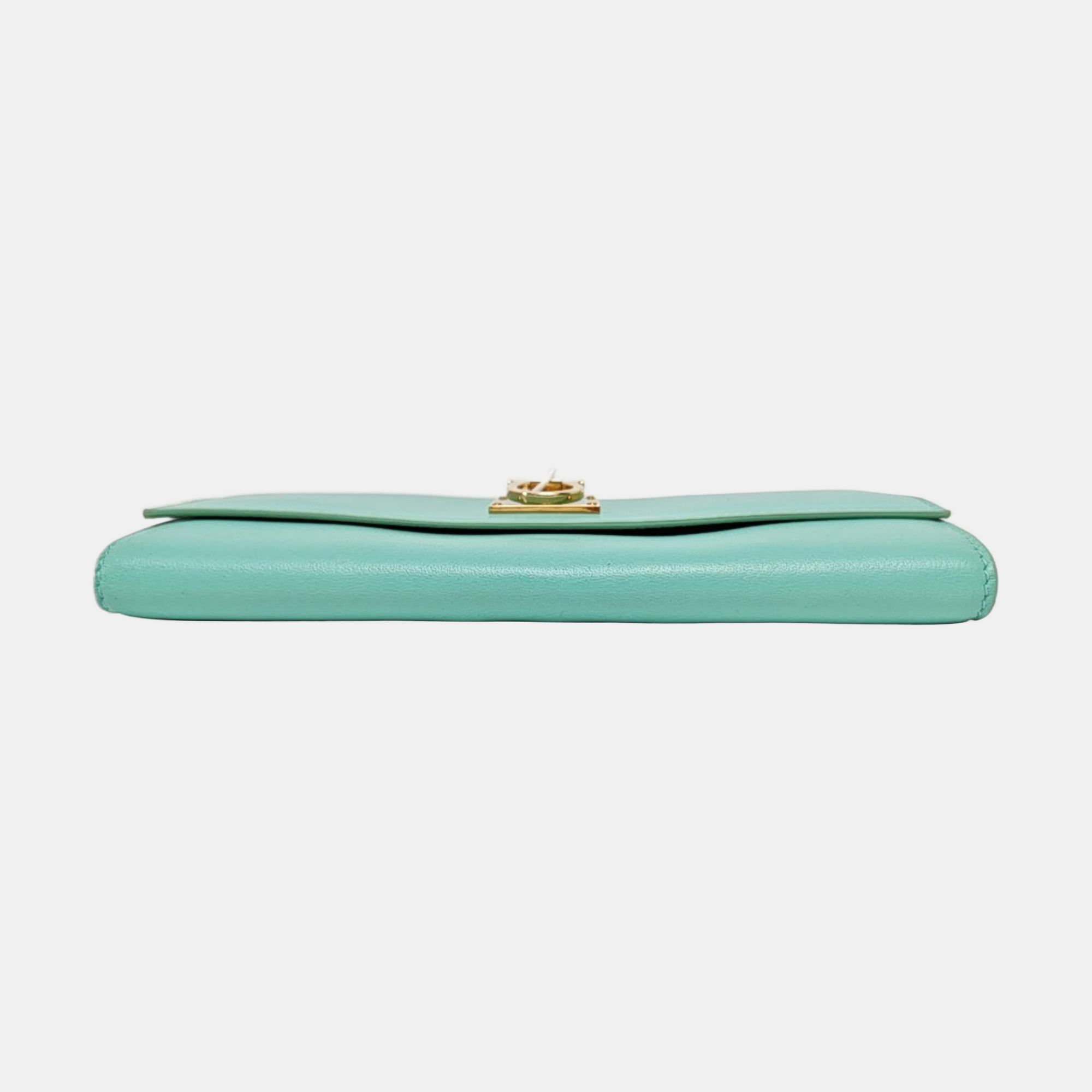 Calfskin Wallet Blue