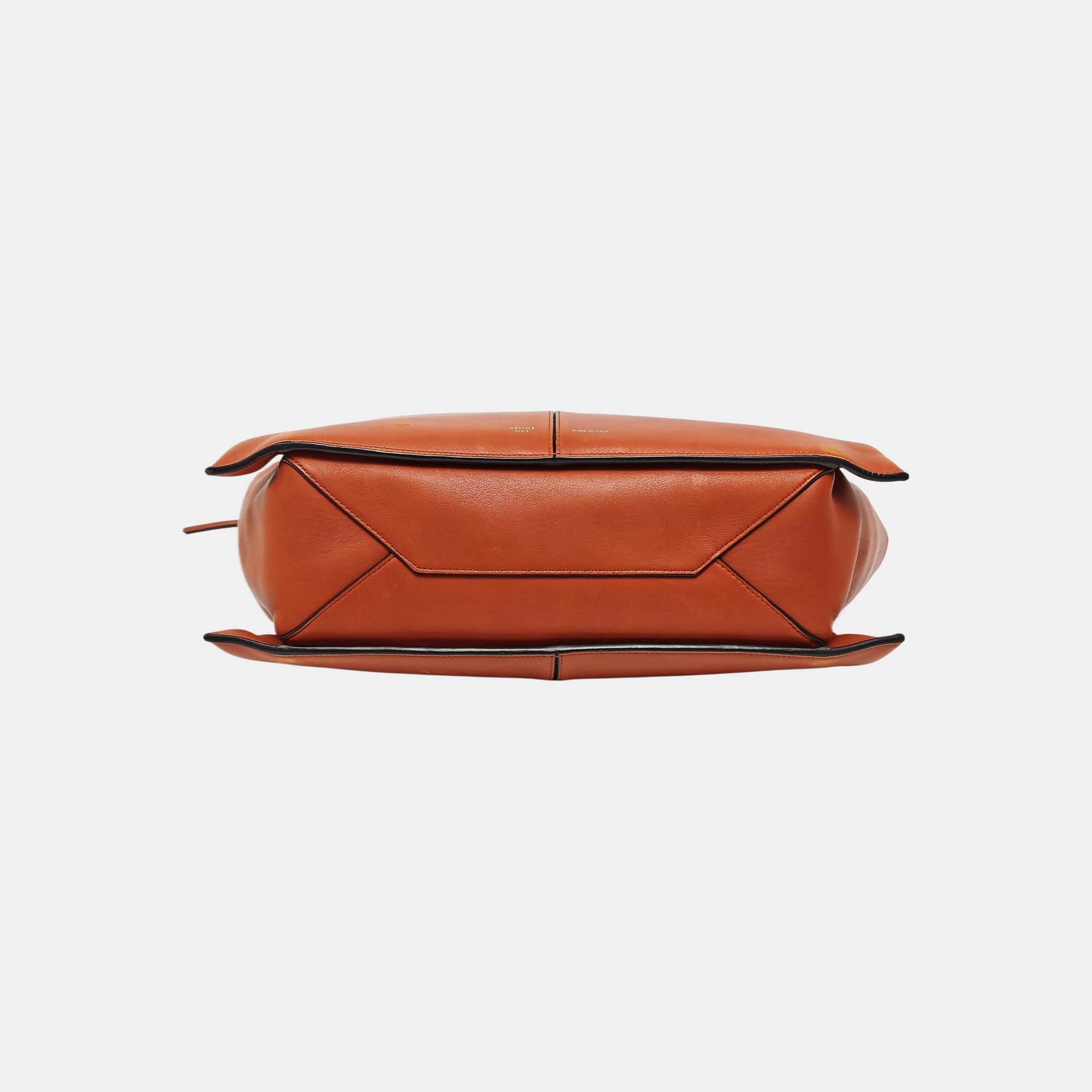 TRI FOLD Calfskin Red
