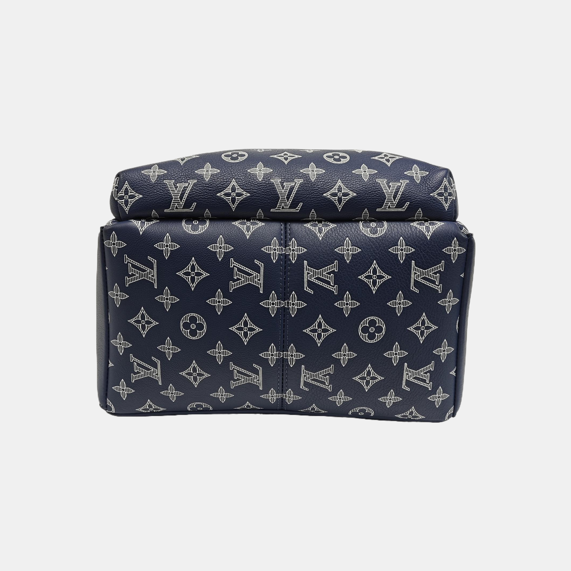 DISCOVERY Monogram Calfskin Blue