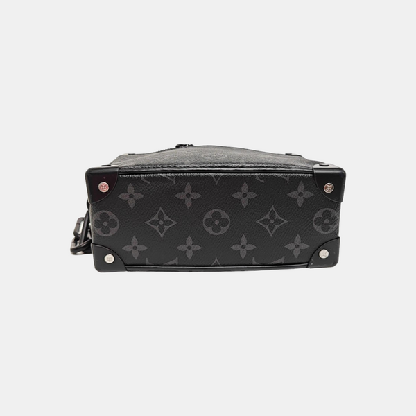 SOFT TRUNK Mini Monogram Coated Canvas Black