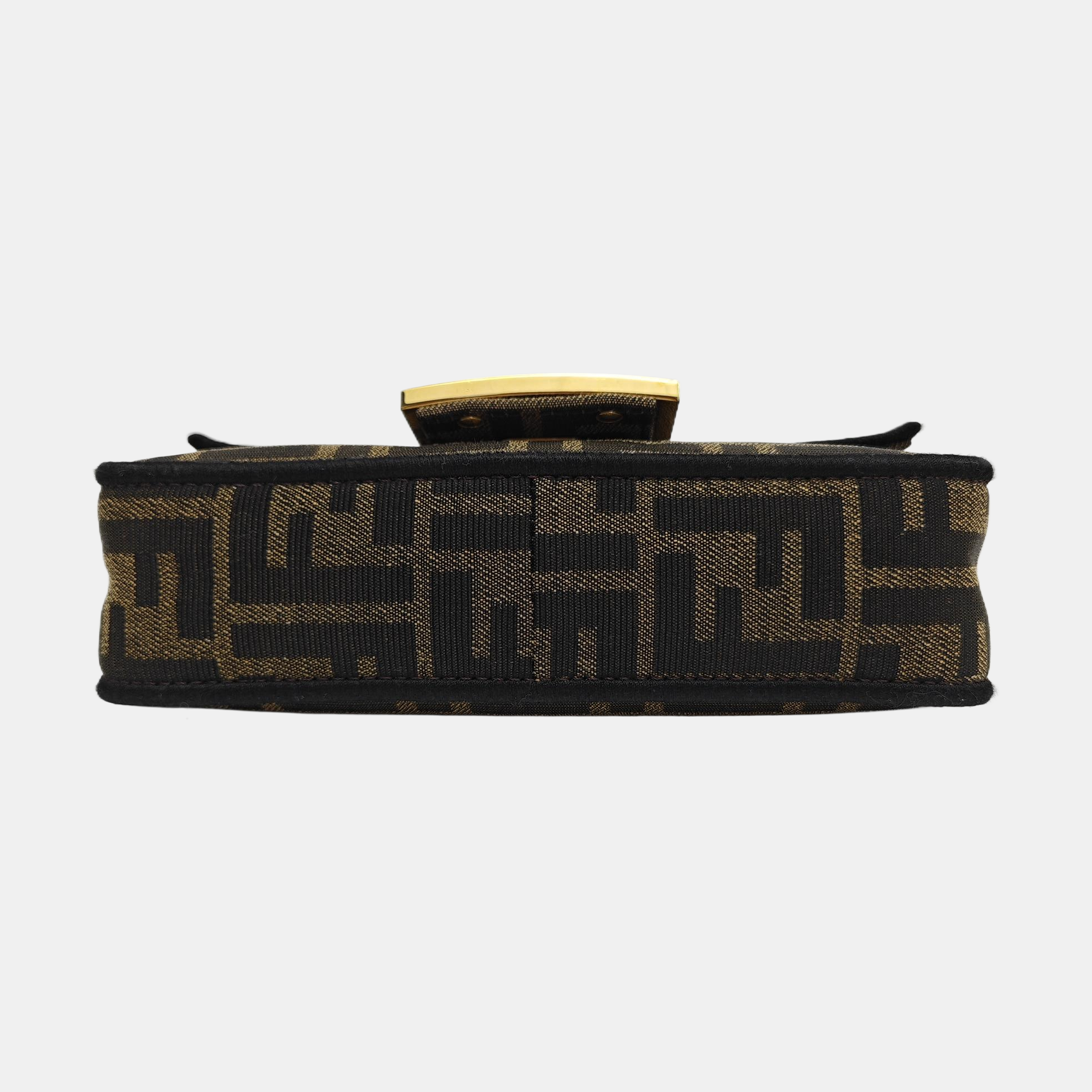 Baguette Mini Fabric Brown