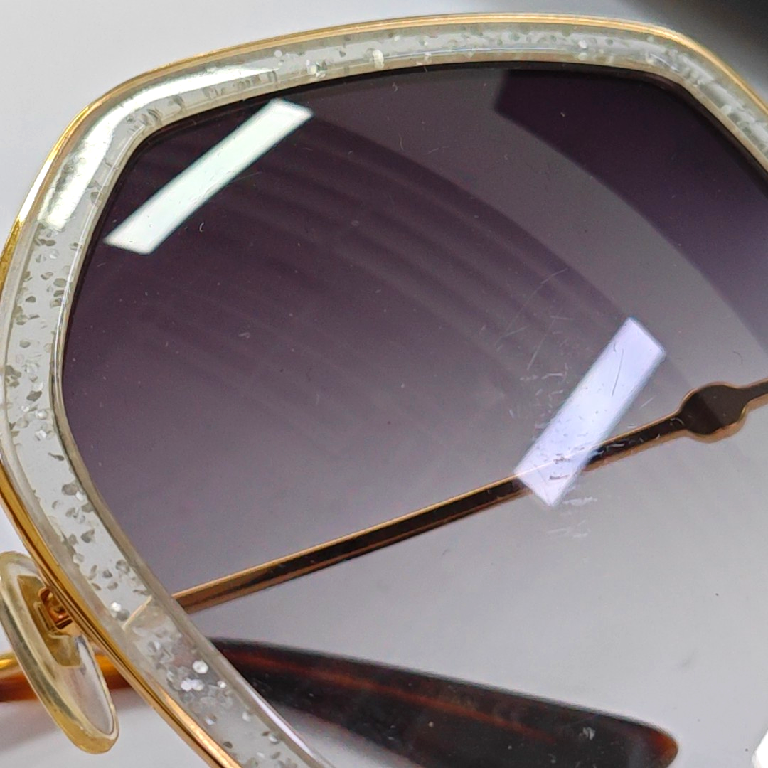 Gray Synthetic Sunglasses