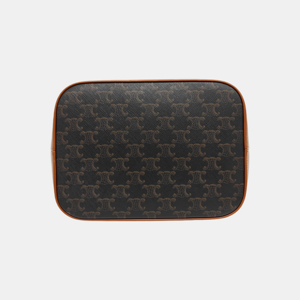TRIOMPHE CANVAS Small Coated Canvas Yellow