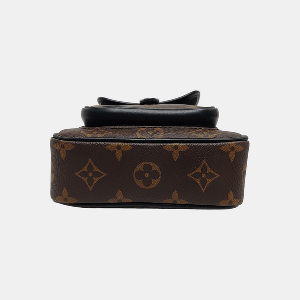 CHRISTOPHER Monogram Coated Canvas Brown