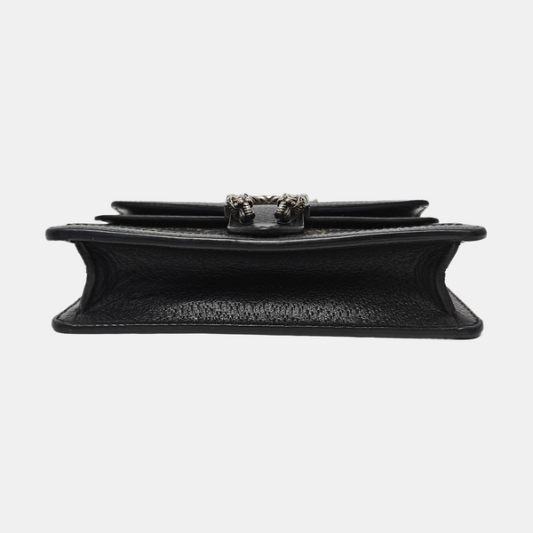Authenticated pre-owned  Dionysus Super Mini Monogram Denim Black - Crossbody Bag at Looply