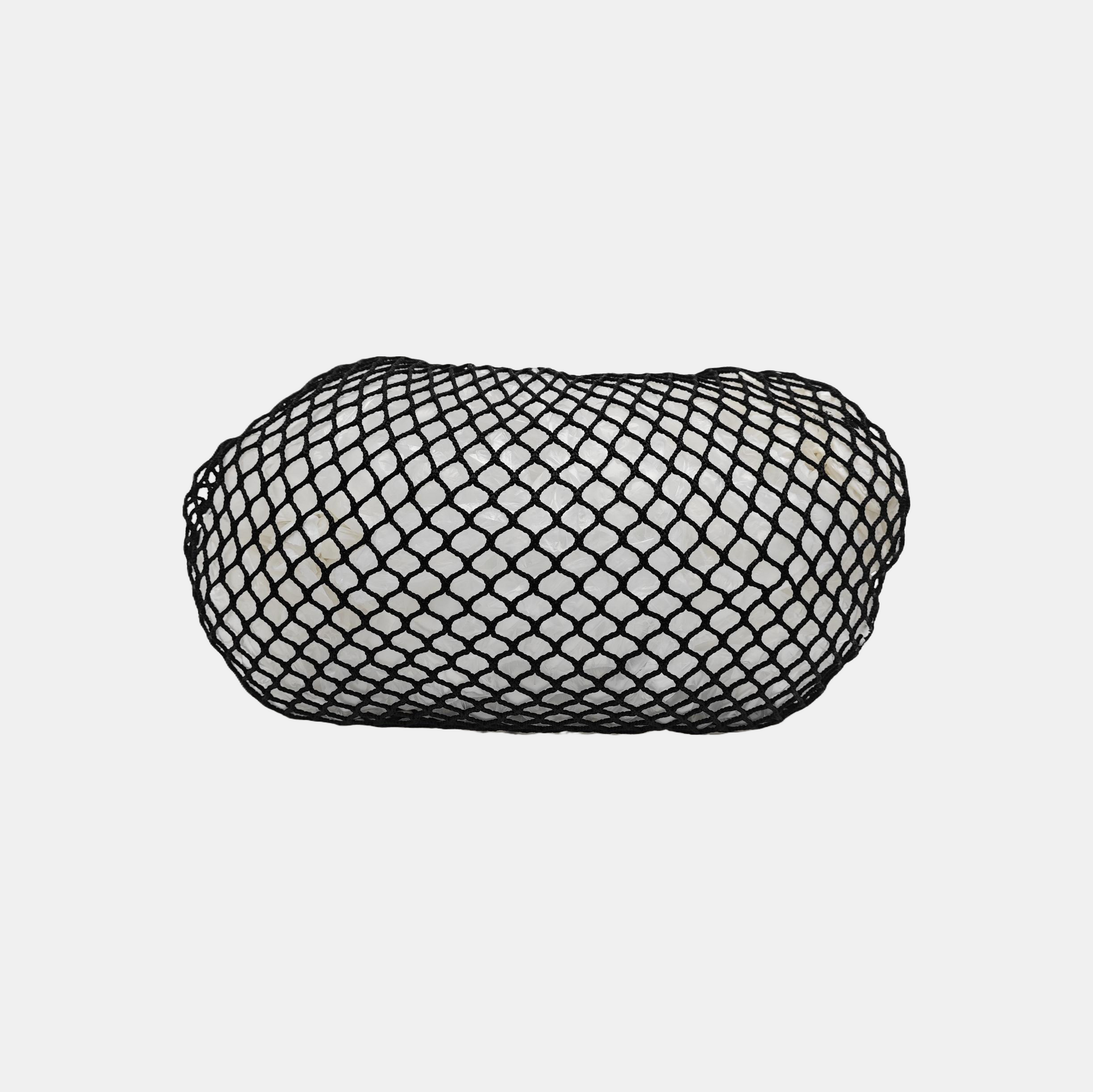 Fabric Top Handle Bag Black