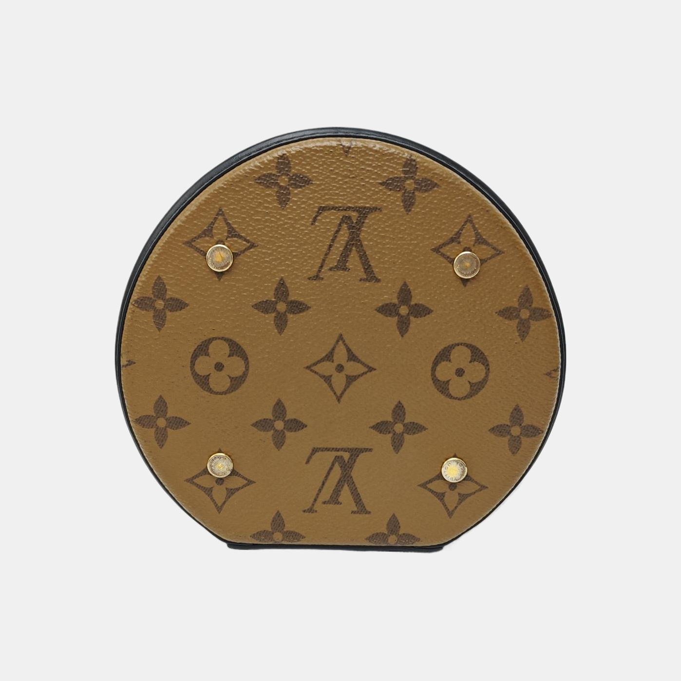 CANNES PM Monogram Coated Canvas Brown