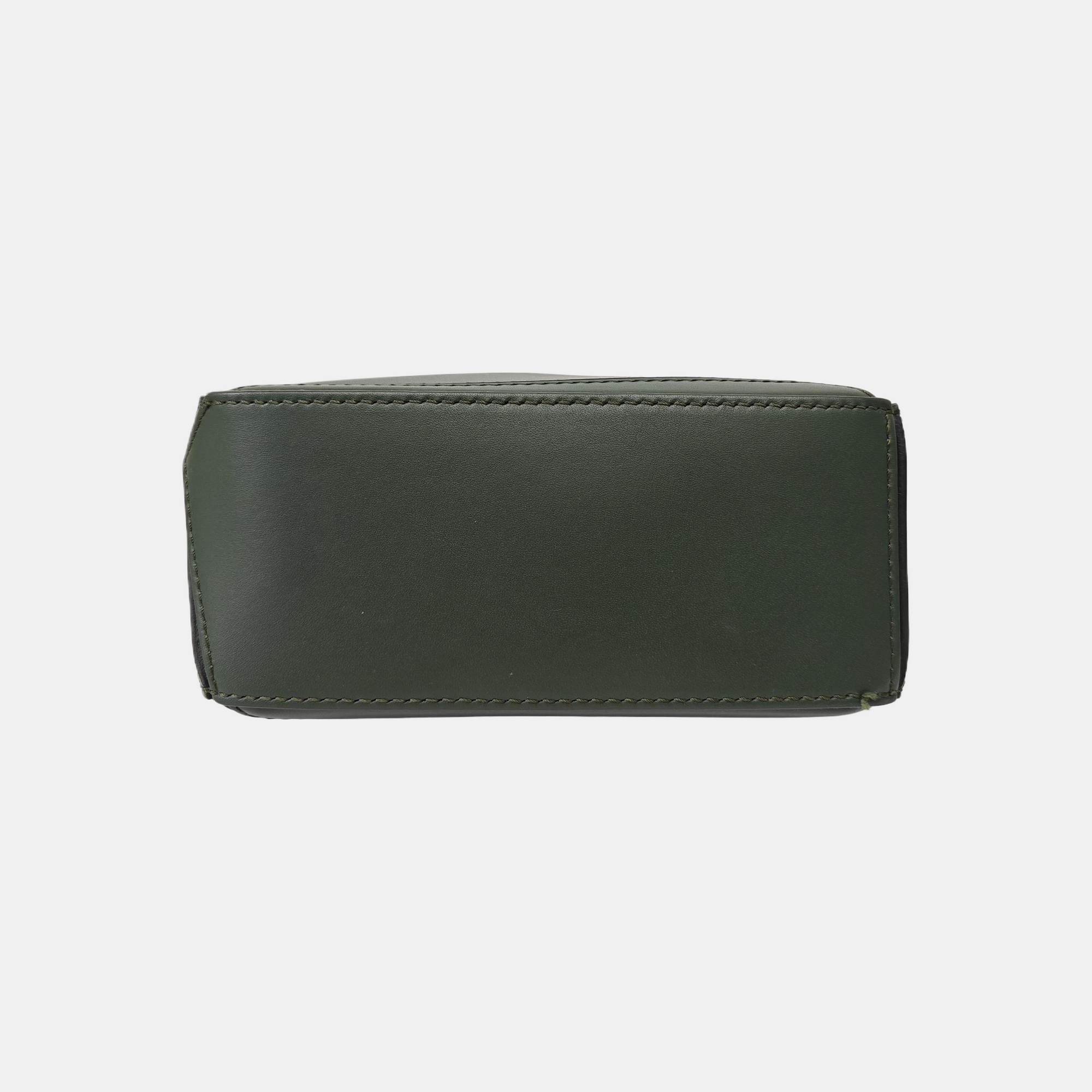 Puzzle Mini Calfskin Green