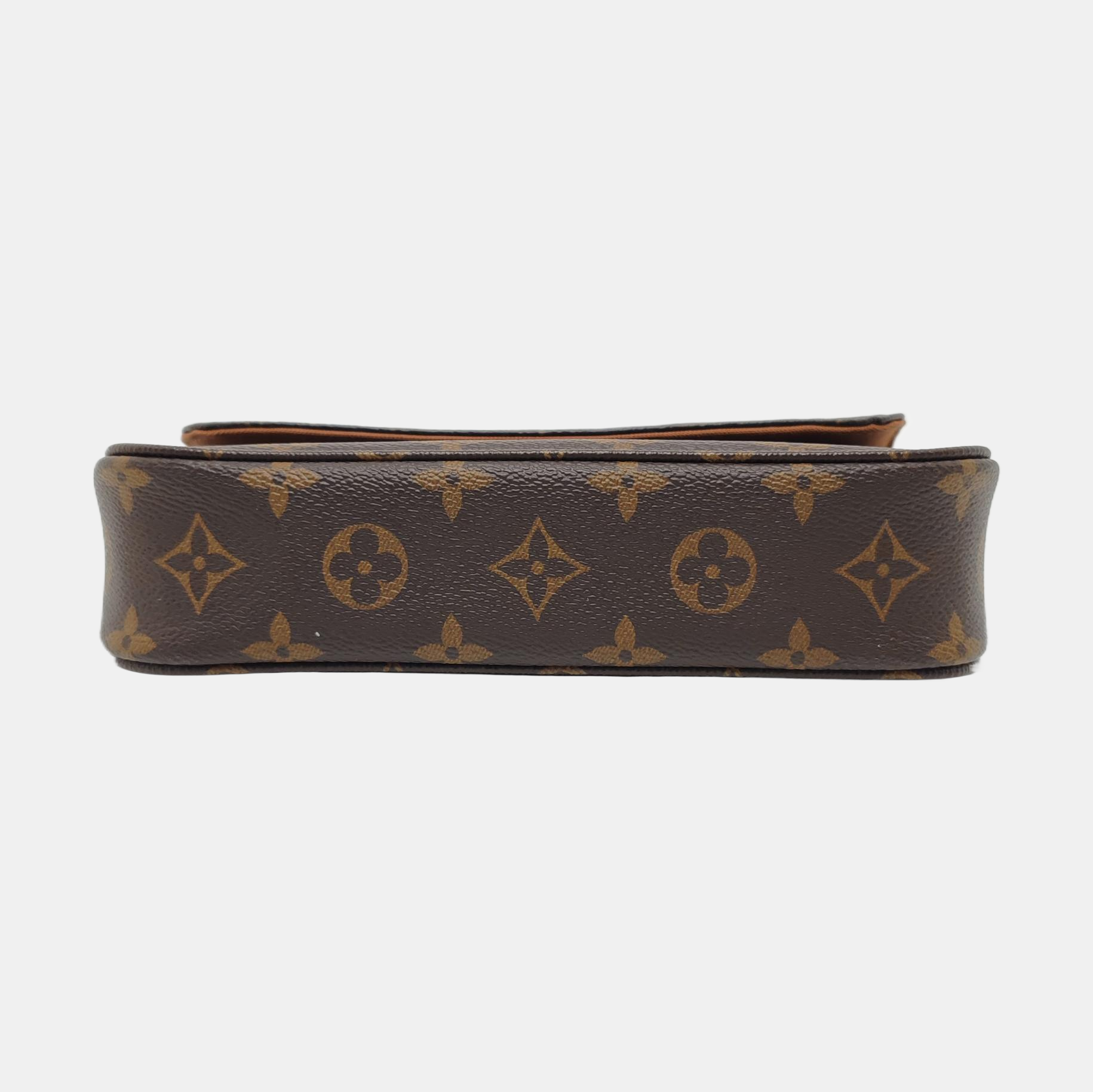 IVY Monogram Coated Canvas Brown