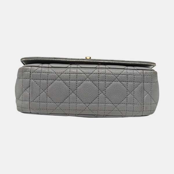 Dior Caro Small Cannage Calfskin Blue