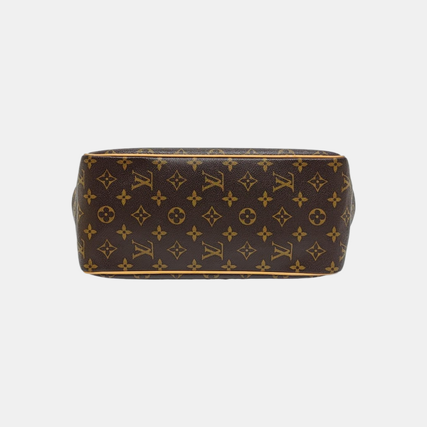 BATIGNOLLES MM Monogram Coated Canvas Brown
