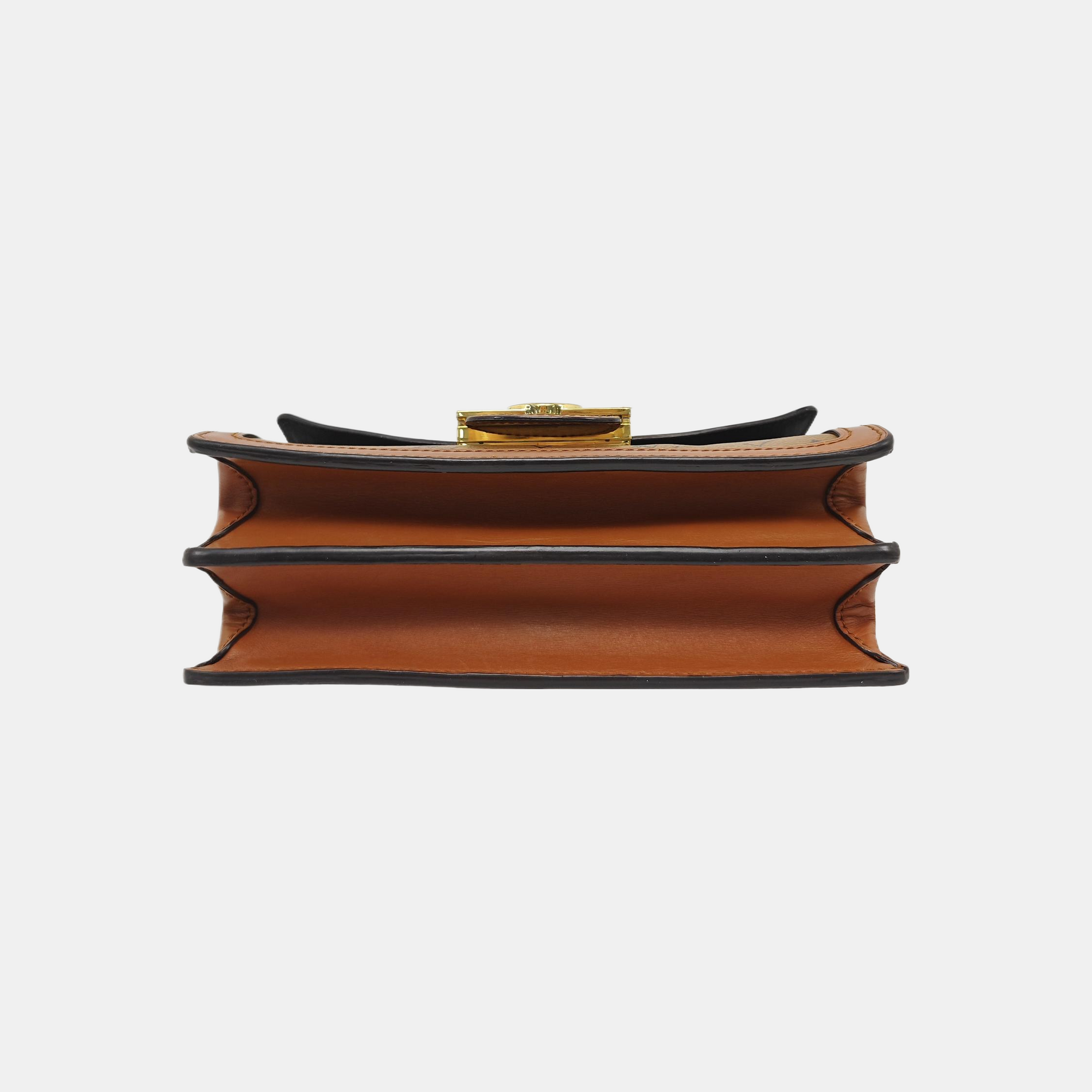 DAUPHINE MM Monogram Coated Canvas Brown