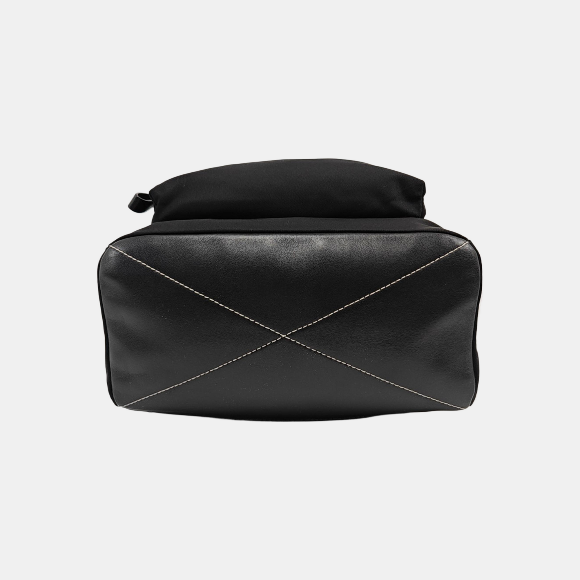 Nylon Backpack Black