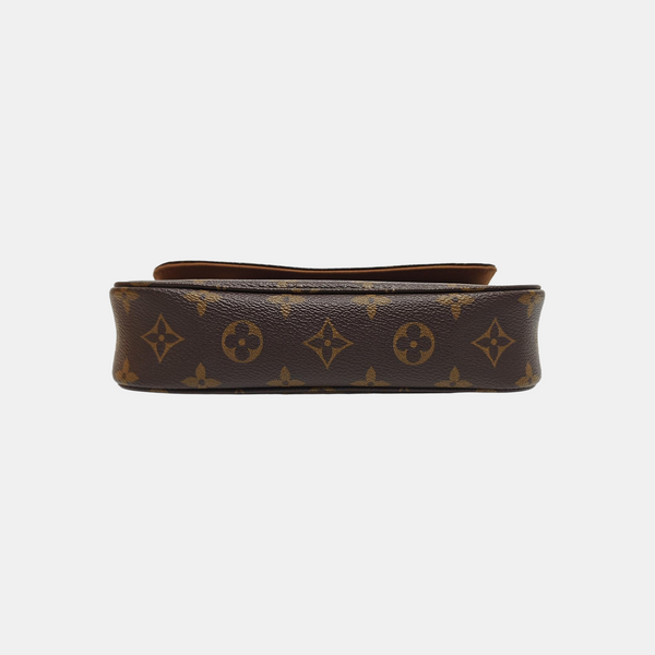 IVY Monogram Coated Canvas Brown